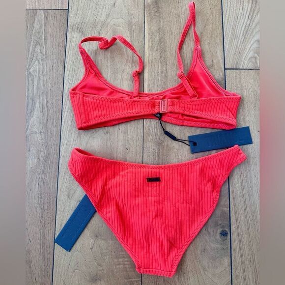 Triangl Swimwear Neon Coral Bikini - Picture 5 of 5